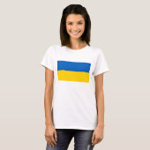 Oekraïense vlag t-shirt (Voorkant volledig)