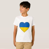 Oekraïense vlag t-shirt (Voorkant volledig)