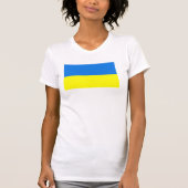 Oekraïense vlag t-shirt (Voorkant)