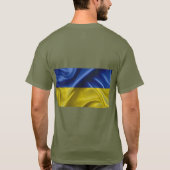 Oekraïense vlag T-Shirt (Achterkant)