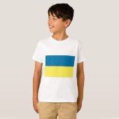 Oekraïense vlag t-shirt (Voorkant volledig)