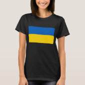 Oekraïense vlag t-shirt (Voorkant)