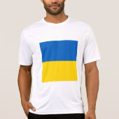 Oekraïense vlag t-shirt (Voorkant)