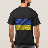 Oekraïense vlag T-Shirt (Achterkant)