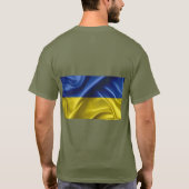 Oekraïense vlag T-Shirt (Achterkant)