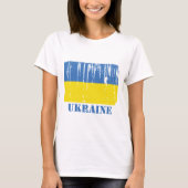 Oekraïense vlag t-shirt (Voorkant)