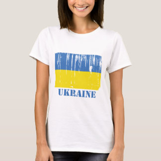 Oekraïense vlag t-shirt