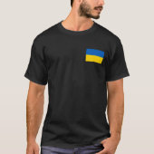Oekraïense vlag t-shirt (Voorkant)