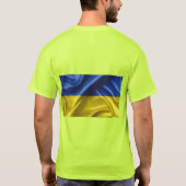 Oekraïense vlag T-Shirt (Achterkant)
