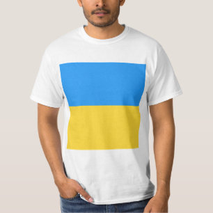 Oekraïense vlag t-shirt