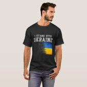 Oekraïense vlag t-shirt (Voorkant volledig)