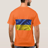 Oekraïense vlag T-Shirt (Achterkant)