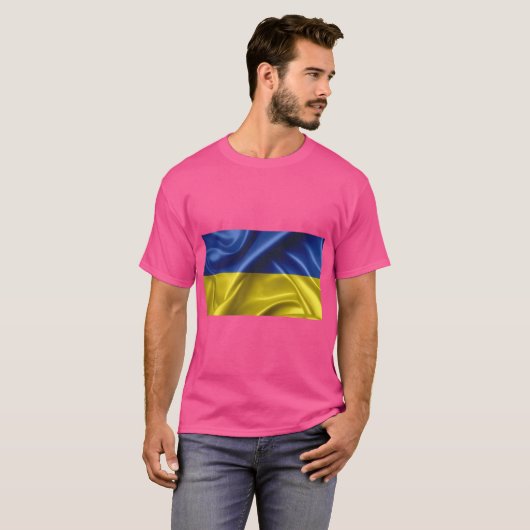 Oekraïense vlag T-Shirt (Voorkant volledig)