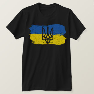 Oekraïense vlag t-shirt