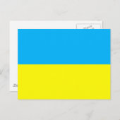 Oekraïense vlag T-shirts en cadeaus Briefkaart (Voorkant / Achterkant)