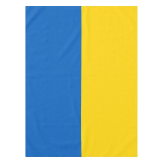 Oekraïense vlag Tablecloth Tafelkleed (Voorkant)
