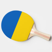 Oekraïense vlag tafeltennisbatje (Zijkant)