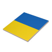 Oekraïense vlag tegeltje (Zijkant)