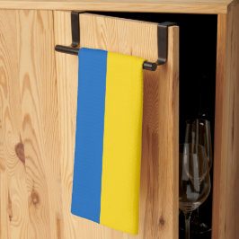 Oekraïense vlag theedoek