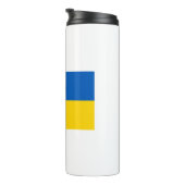 Oekraïense vlag thermosbeker (Geroteerd rechts)