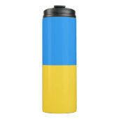 Oekraïense vlag thermosbeker (Voorkant)