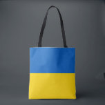 Oekraïense vlag tote bag<br><div class="desc">Oekraïense vlag</div>