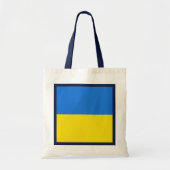Oekraïense vlag tote bag (Voorkant)