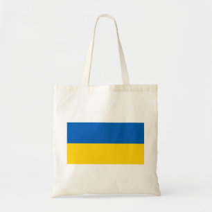 Oekraïense vlag tote bag