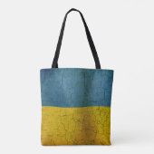 Oekraïense vlag tote bag (Achterkant)