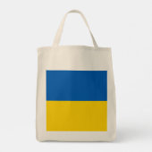 Oekraïense vlag tote bag (Achterkant)