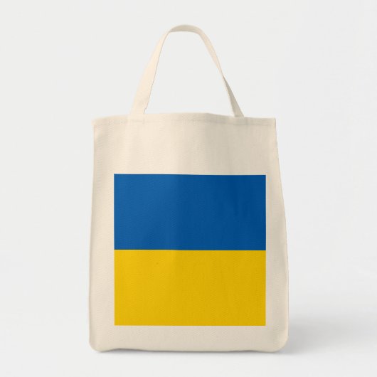 Oekraïense vlag tote bag (Voorkant)