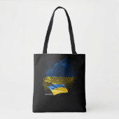 Oekraïense vlag tote bag (Voorkant)