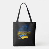 Oekraïense vlag tote bag (Achterkant)