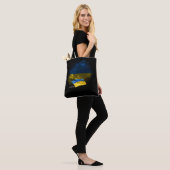Oekraïense vlag tote bag (Op model)