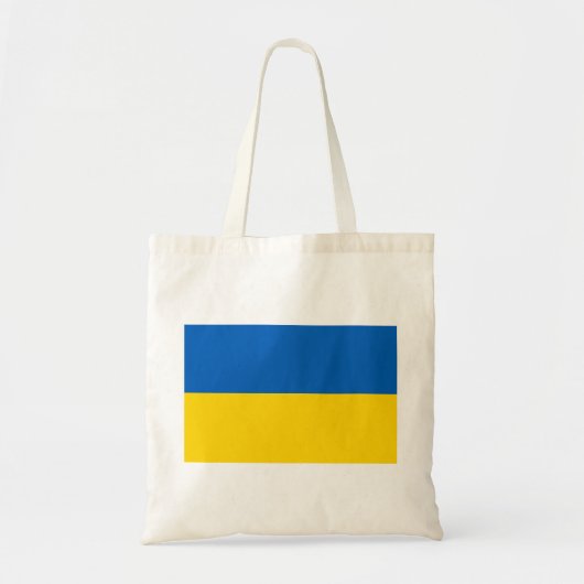 Oekraïense vlag tote bag (Voorkant)