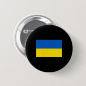 Oekraïense vlag van Oekraïne Ronde Button 5,7 Cm (Voorkant /achterkant)