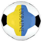 oekraïense vlag voetbal (Gedraaid)