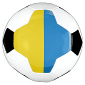Oekraïense vlag voetbal (Gedraaid)