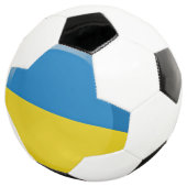 Oekraïense vlag voetbal (Drie kwart)