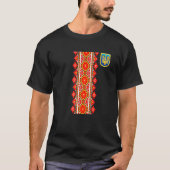 Oekraïense vlag vyshyvanka Oekraïense vlag tryzu T-shirt (Voorkant)