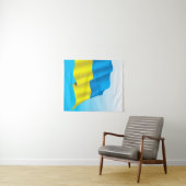 Oekraïense vlag wandkleed (In Situ (horizontaal))