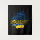 Oekraïense vlag wandkleed (Voorkant)