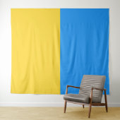 Oekraïense vlag wandkleed (In Situ (horizontaal))