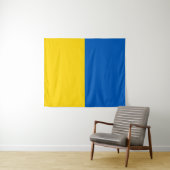 Oekraïense vlag wandkleed (In Situ (horizontaal))