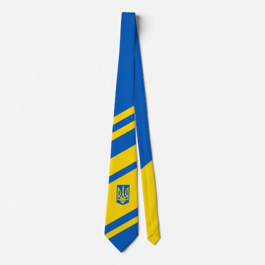 Oekraïense vlag. Wapen. Truzyb. Das (Voorkant)