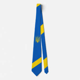 Oekraïense vlag. Wapen. Truzyb. Das