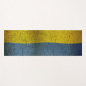 Oekraïense vlag yogamat (Voorkant (horizontaal))