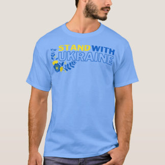 Oekraïense vlag - Zonnebloem - Oekraïense steun L T-shirt