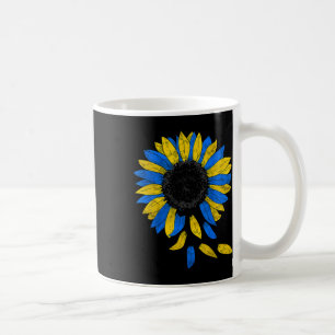Oekraïense Vlag Zonnebloem Oekraïense Vlag Retro 1 Koffiemok