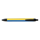 Oekraïense vlag zwarte inkt pen (Achterkant)